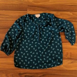 Benko Scallop Hem Blouse